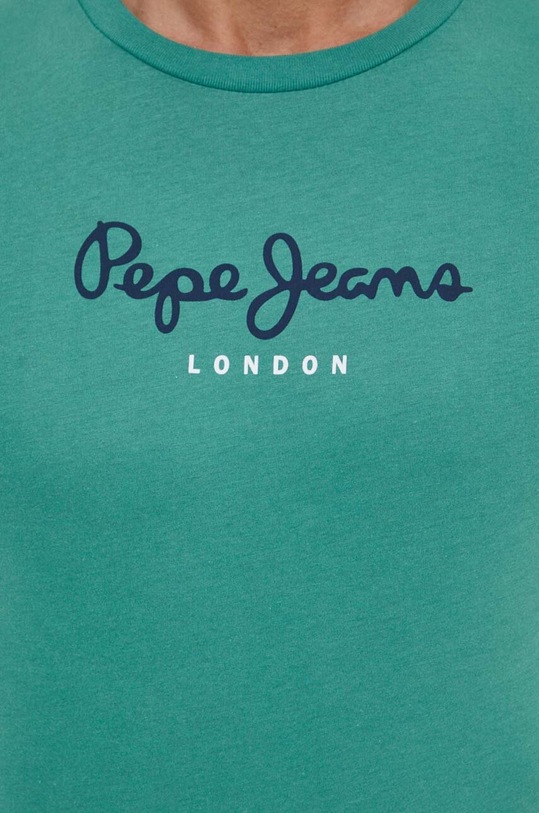 Pepe Jeans t-shirt bawełniany Eggo PM508208 zielony