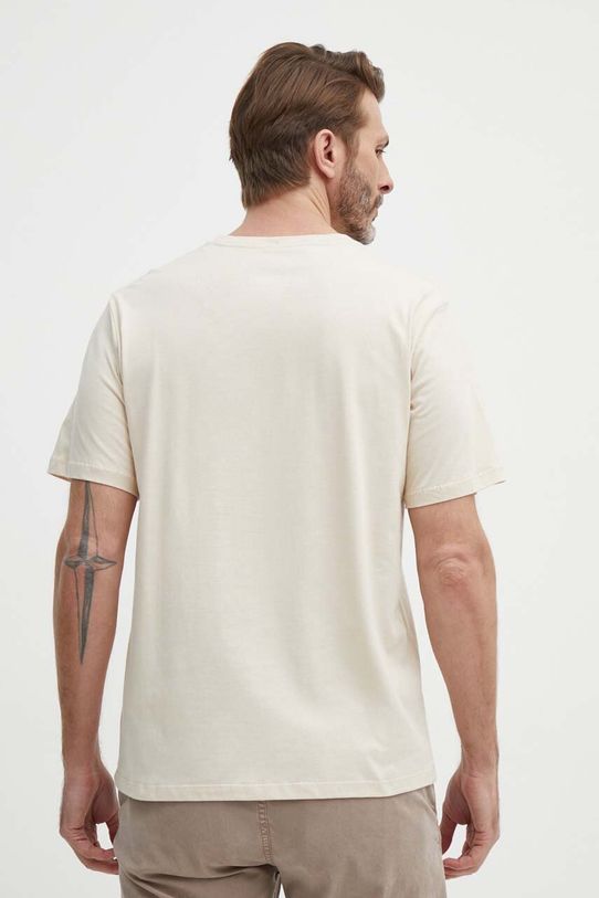 Oblečení Bavlněné tričko Pepe Jeans Eggo N PM508208 béžová