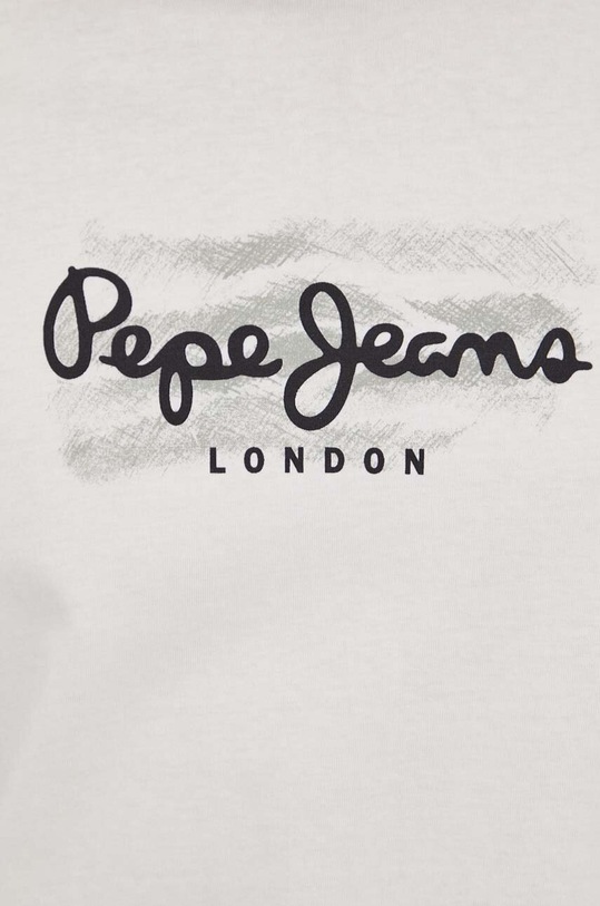 Pepe Jeans t-shirt bawełniany Castle PM509204 beżowy