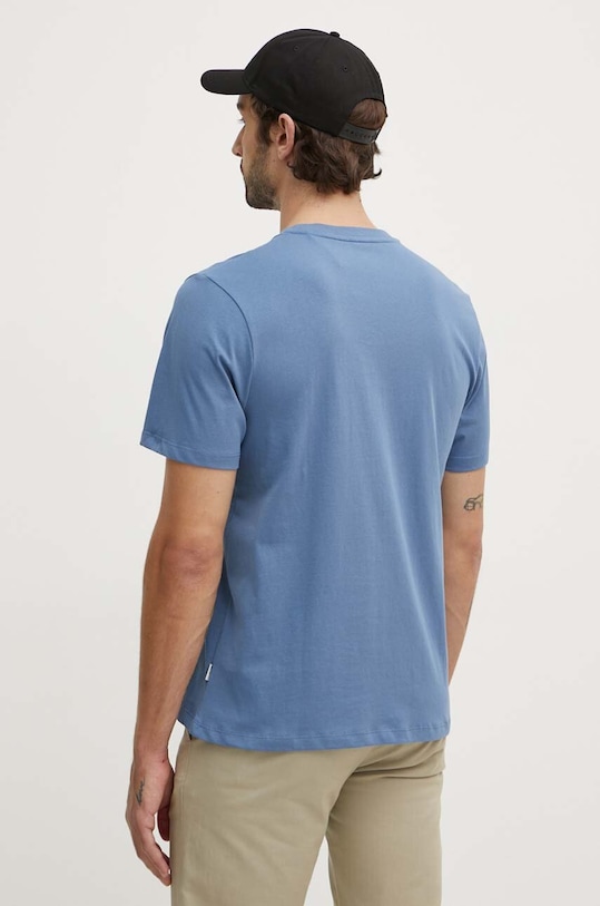 Одяг Бавовняна футболка Pepe Jeans Connor PM509206 блакитний