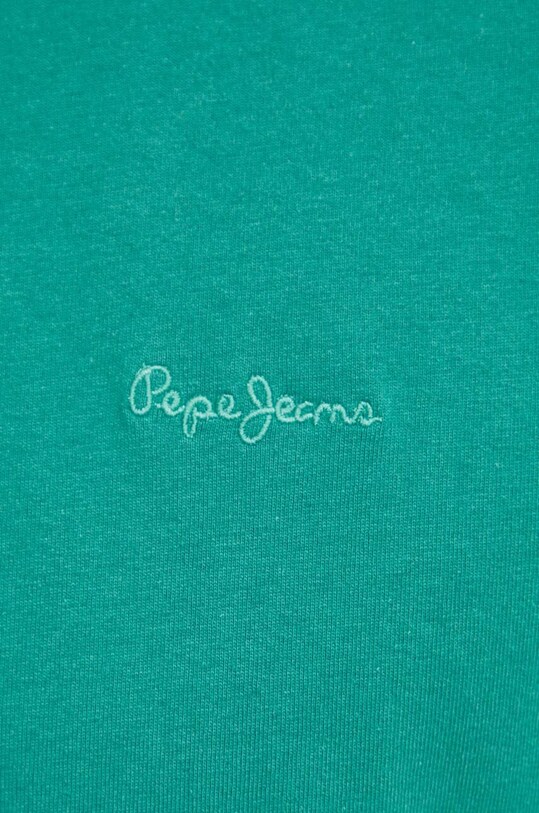 Хлопковая футболка Pepe Jeans Connor PM509206 зелёный