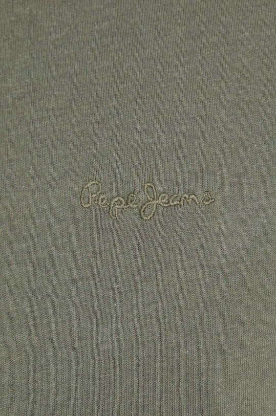 Бавовняна футболка Pepe Jeans Connor PM509206 зелений