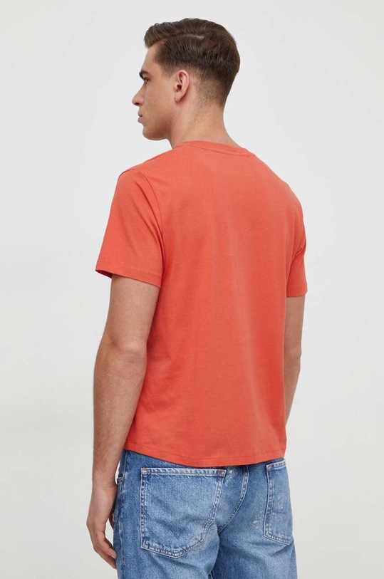 Odzież Pepe Jeans t-shirt bawełniany Chris PM509207 pomarańczowy