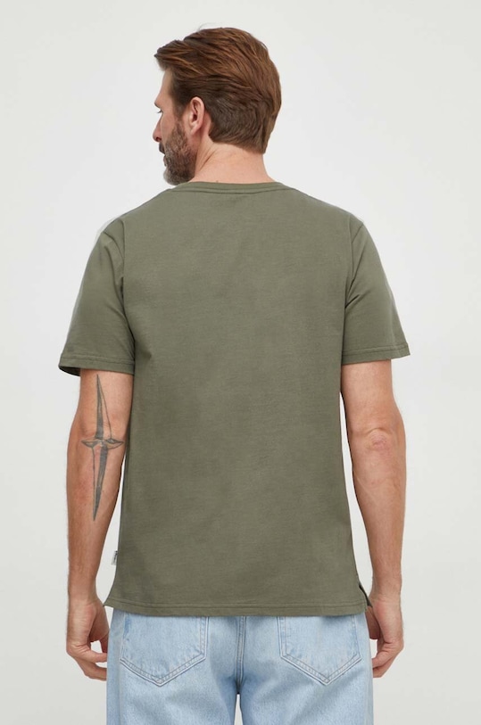 Odzież Pepe Jeans t-shirt bawełniany CRAIG PM509210 zielony