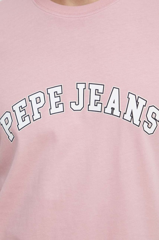 Pepe Jeans tricou din bumbac PM509220 roz