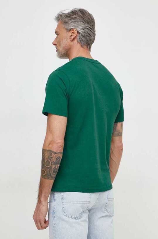 Одежда Хлопковая футболка Pepe Jeans CLEMENT PM509220 зелёный