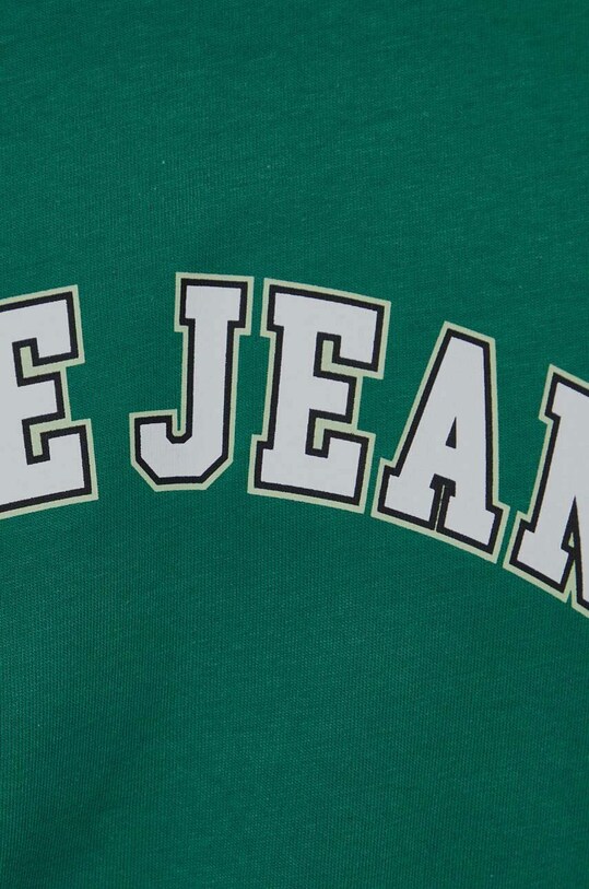 Хлопковая футболка Pepe Jeans CLEMENT PM509220 зелёный