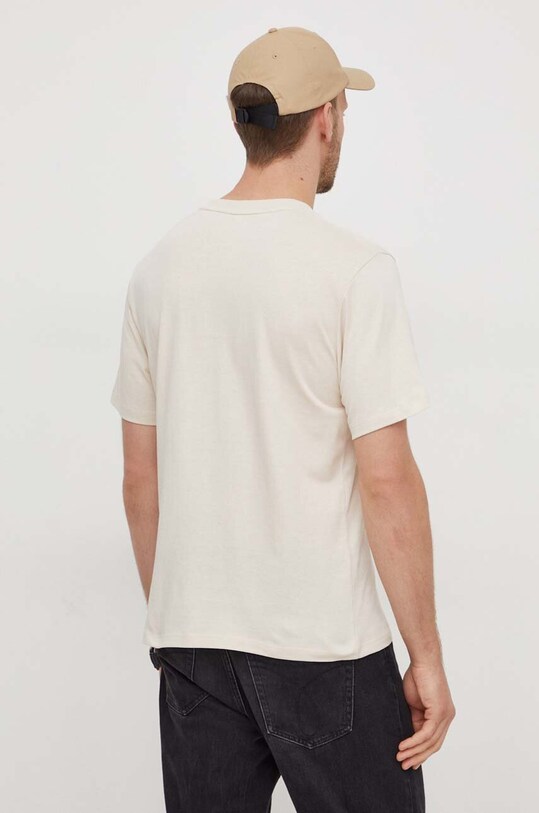 Odzież Pepe Jeans t-shirt bawełniany Clark PM509221 beżowy