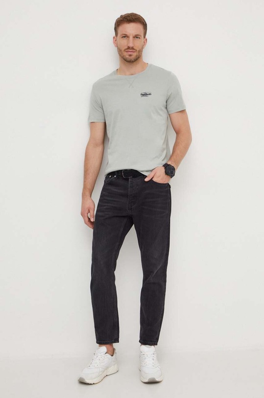 Pepe Jeans t-shirt bawełniany CHASE PM509222 zielony SS24