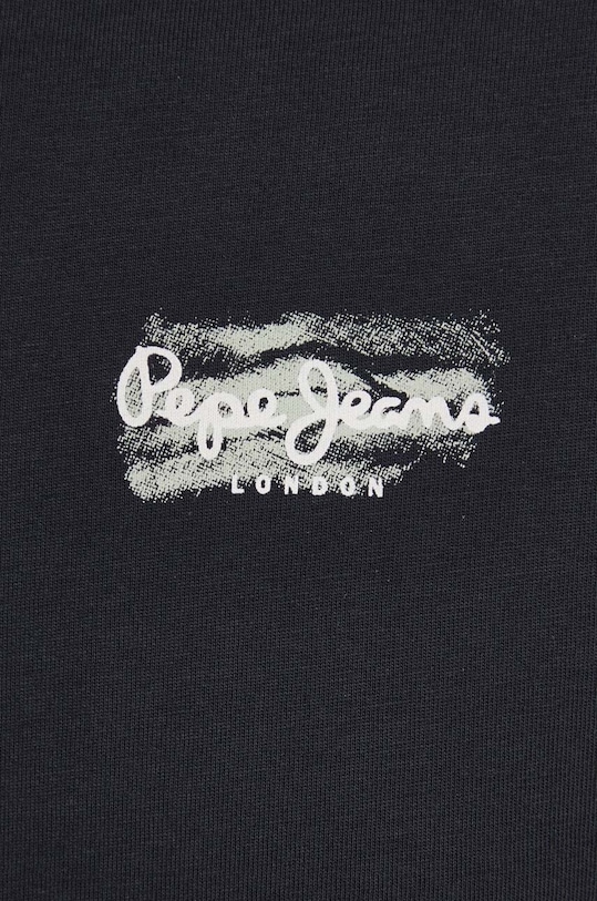 Pepe Jeans t-shirt bawełniany CHASE PM509222 czarny