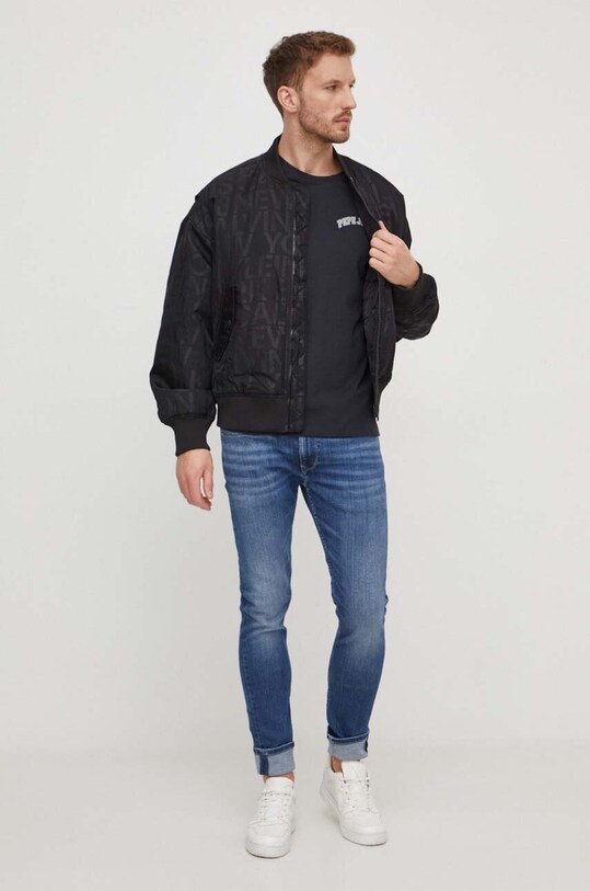 Pepe Jeans tricou din bumbac Clementine PM509229 negru SS24
