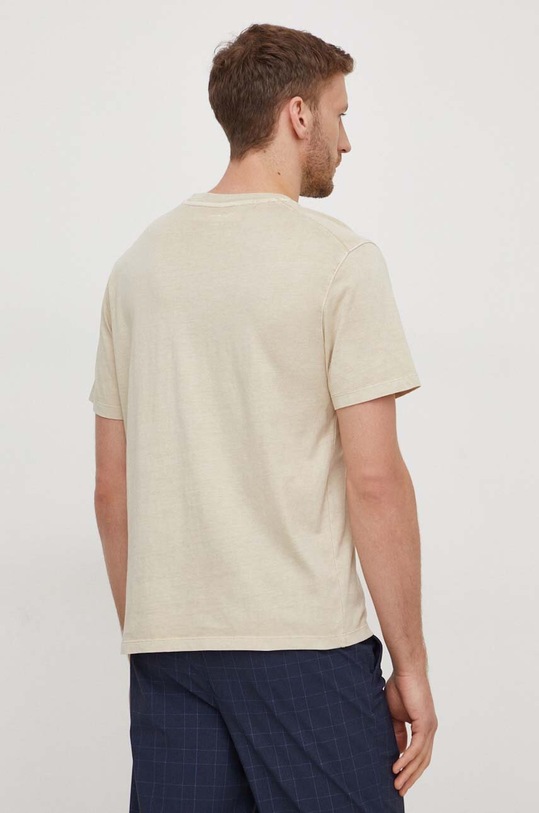 Odzież Pepe Jeans t-shirt bawełniany Dave Tee PM509231 beżowy