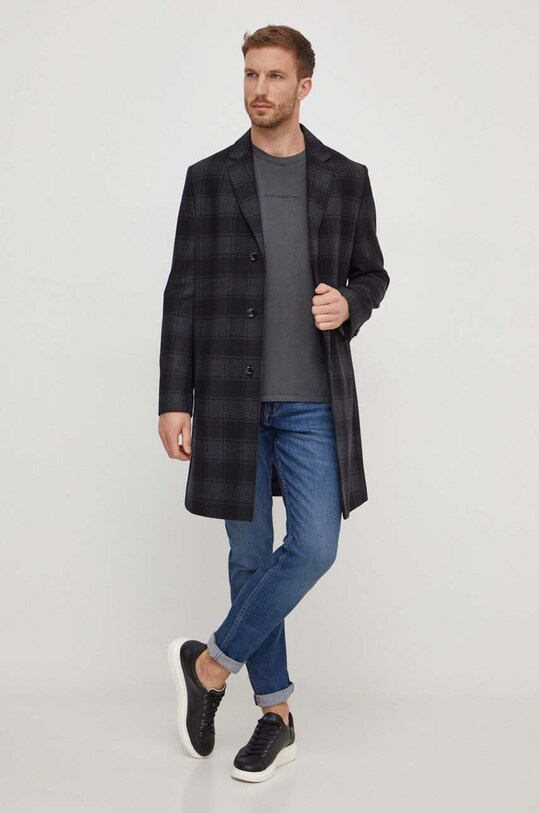 Бавовняна футболка Pepe Jeans Dave Tee PM509231 сірий SS24