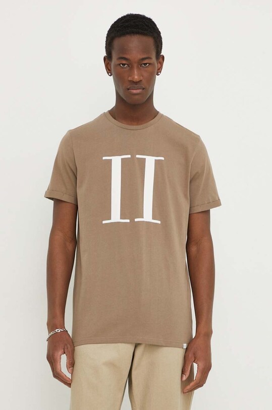 Les Deux tricou din bumbac LDM101006 bej SS24