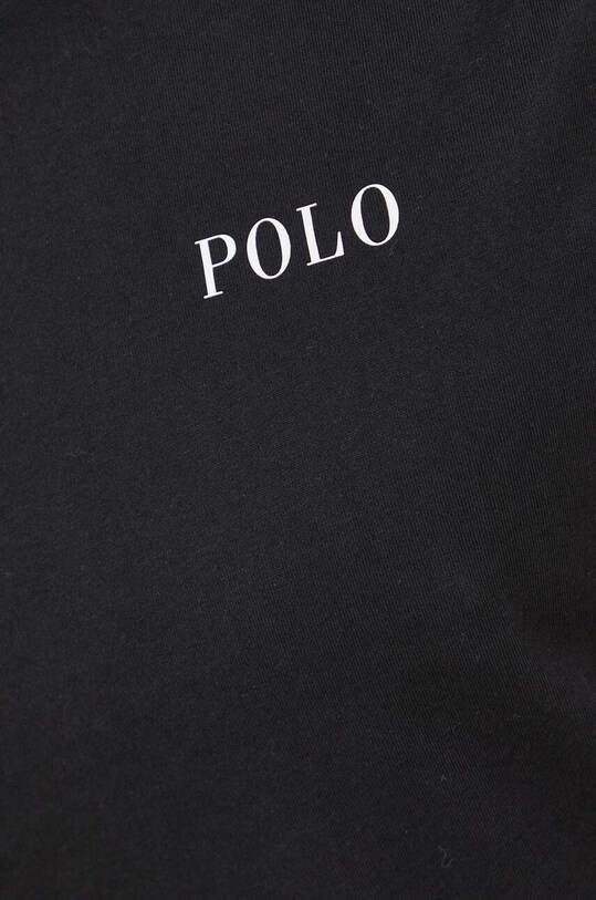 Polo Ralph Lauren t-shirt bawełniany 714931650 czarny