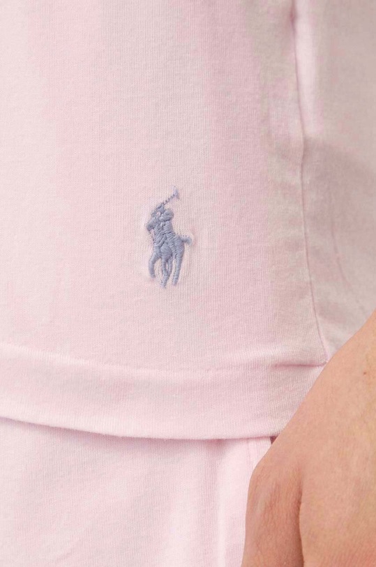 Μπλουζάκι lounge Polo Ralph Lauren 714931651 ροζ