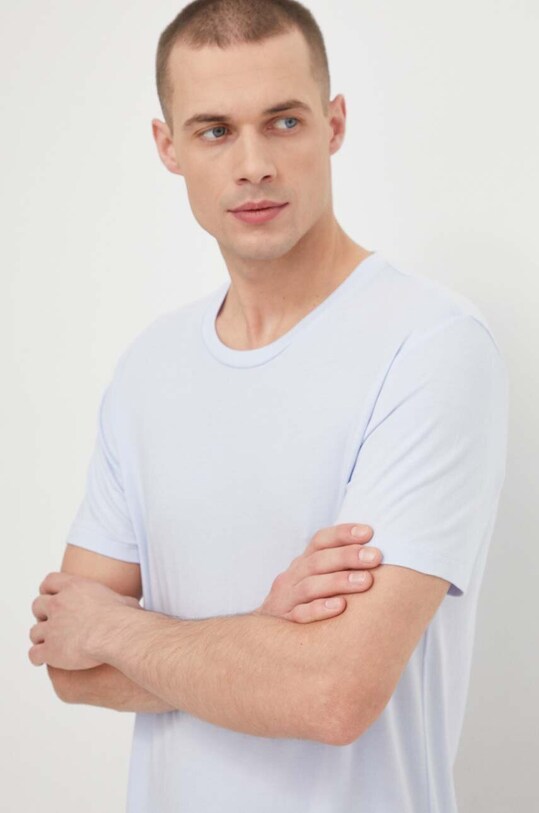 Футболка лаунж Polo Ralph Lauren голубой 714931651