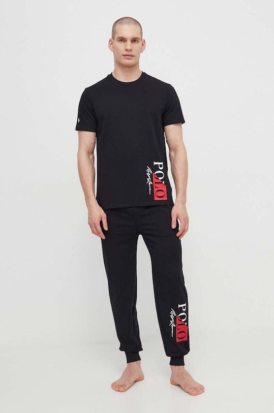 Polo Ralph Lauren t-shirt 714932511 czarny SS24