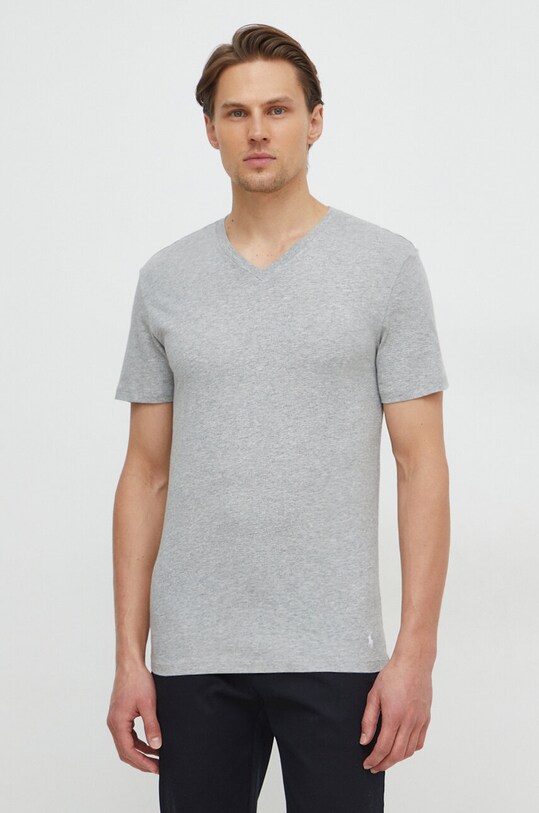 Бавовняна футболка Polo Ralph Lauren 3-pack 714936903 барвистий SS24