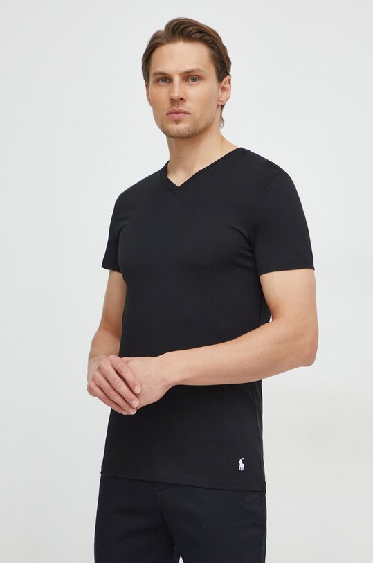 Одяг Бавовняна футболка Polo Ralph Lauren 3-pack 714936903 барвистий