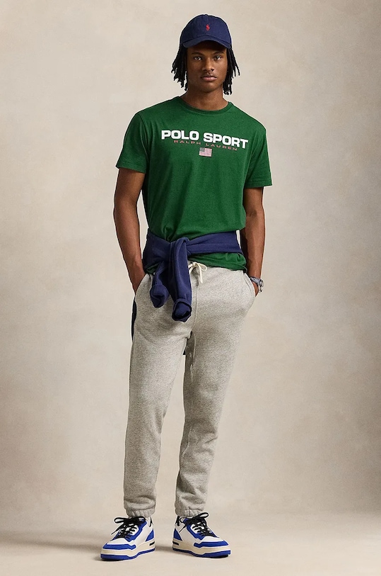 Îmbrăcăminte Polo Ralph Lauren tricou din bumbac 710750444 verde