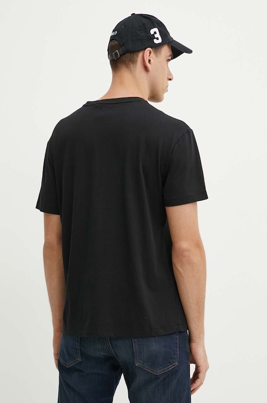 Odzież Polo Ralph Lauren t-shirt bawełniany 710750444 czarny