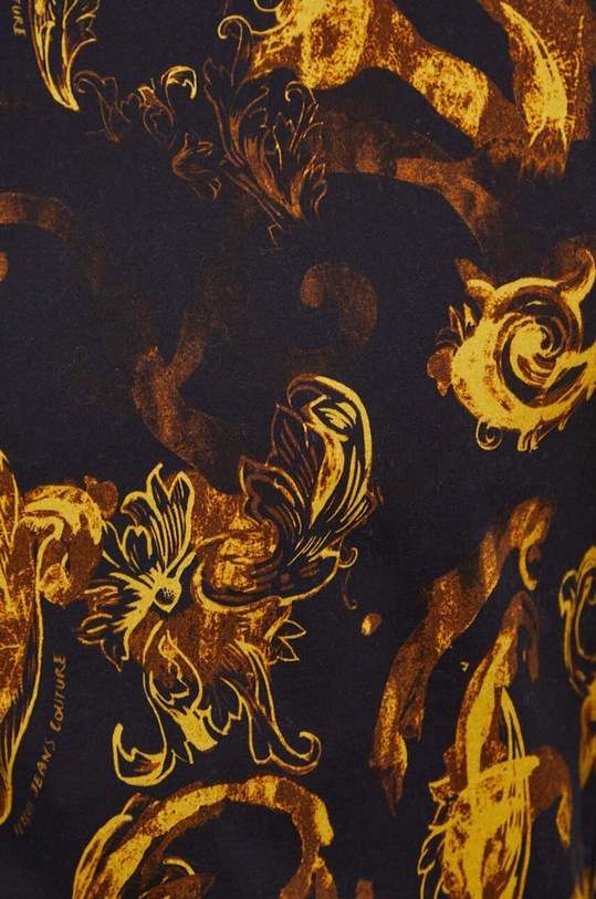 Versace Jeans Couture t-shirt bawełniany 76GAH6S0 czarny