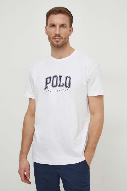 Polo Ralph Lauren t-shirt bawełniany biały 710934714