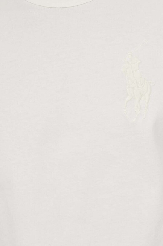 Бавовняна футболка Polo Ralph Lauren бежевий 710936509