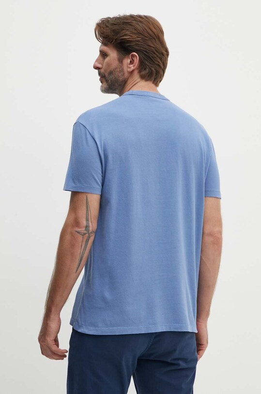 Одяг Бавовняна футболка Polo Ralph Lauren 710936509 блакитний