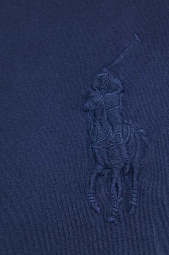 Хлопковая футболка Polo Ralph Lauren 710936509 тёмно-синий