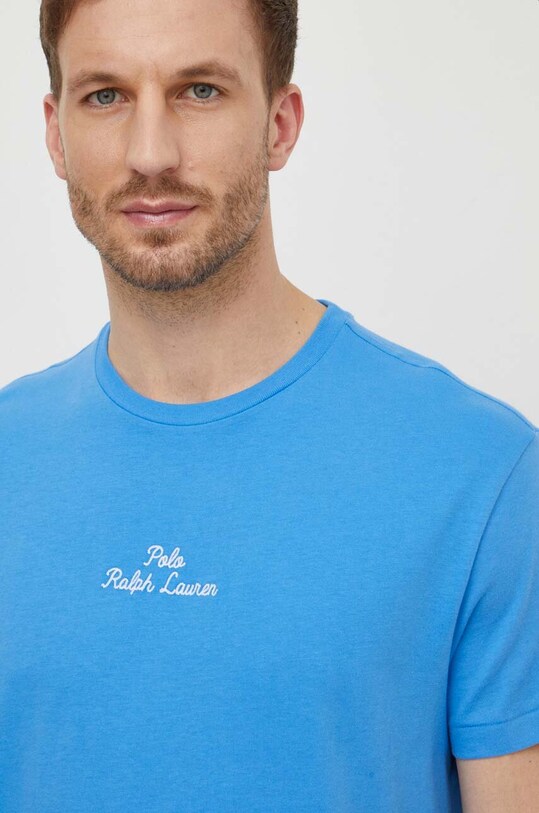 Polo Ralph Lauren tricou din bumbac albastru 710936585