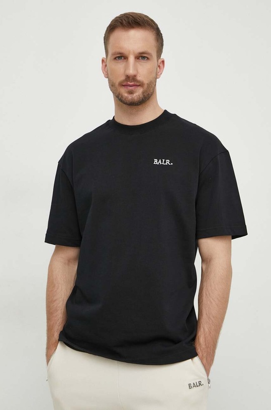 Odzież BALR. t-shirt bawełniany Game of the Gods B1112.1240 czarny