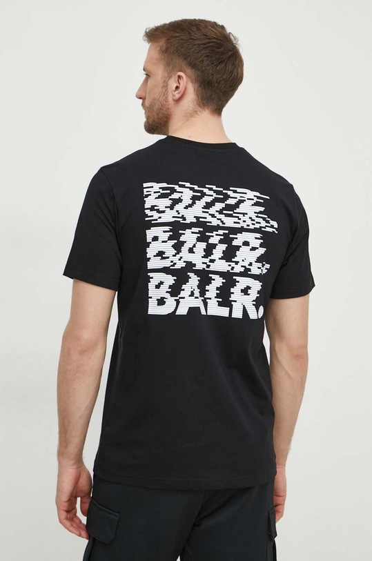 Ruházat BALR. pamut póló B1112.1243 fekete