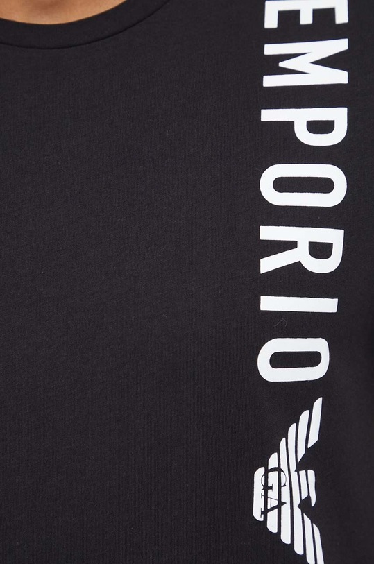 Βαμβακερό μπλουζάκι Emporio Armani Underwear 0 μαύρο 211818.4R479