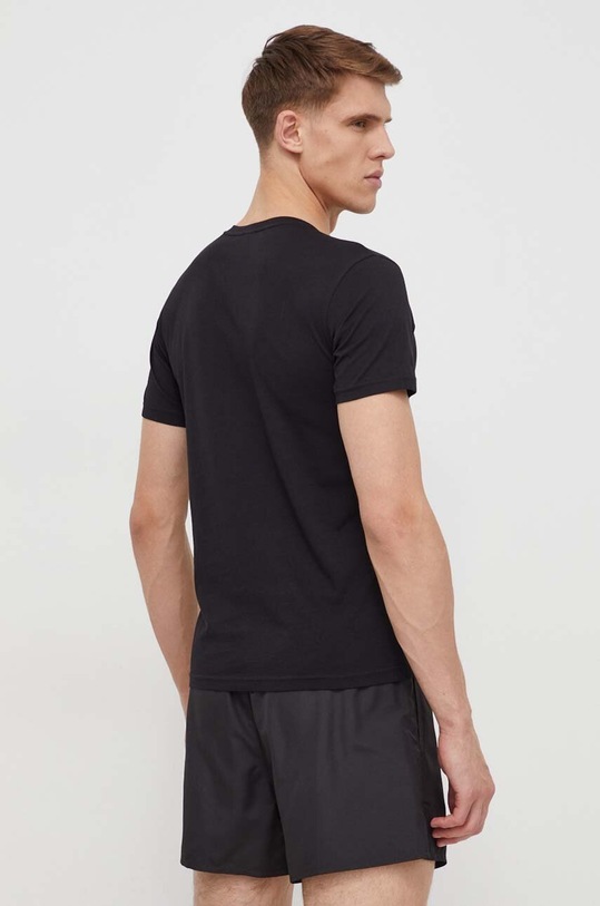Oblečení Bavlněné plážové tričko Emporio Armani Underwear 211818.4R483 černá