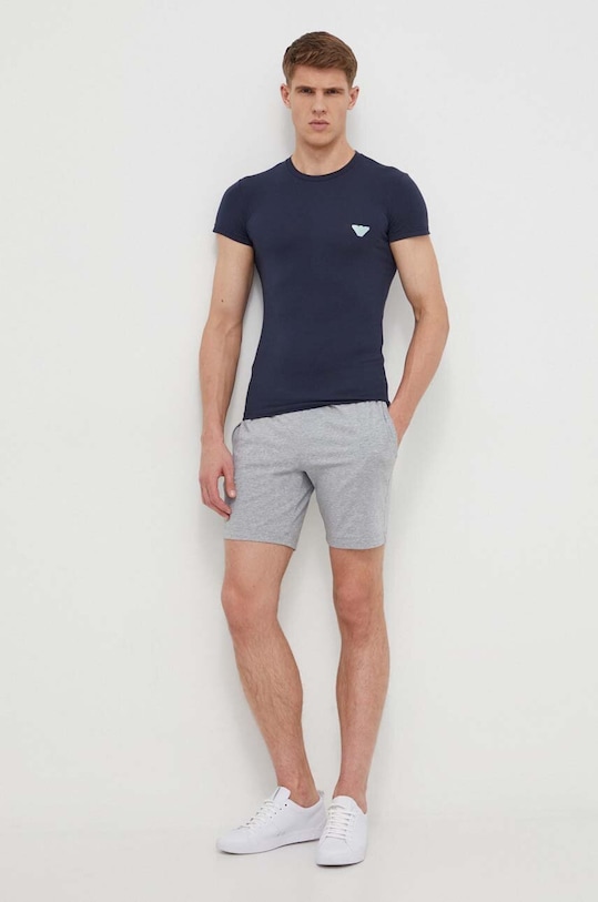 Emporio Armani Underwear tricou lounge 111035.4R512 bleumarin AW21