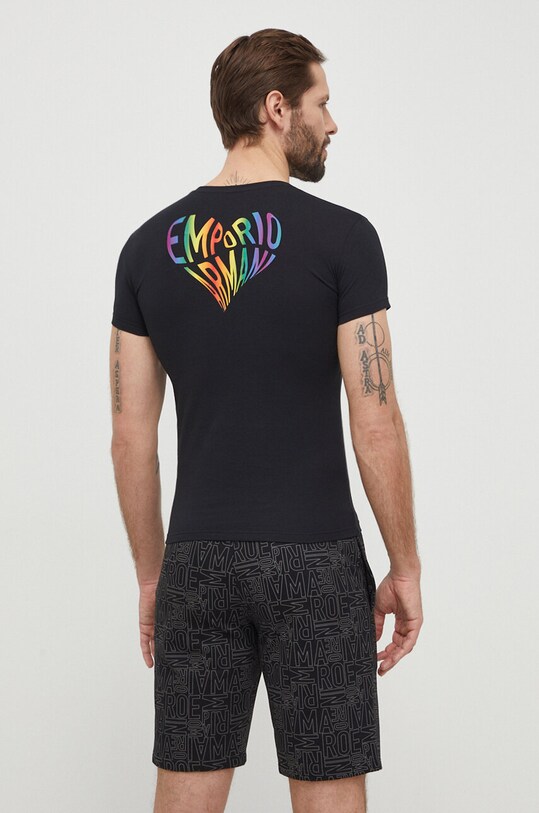 Футболка лаунж Emporio Armani Underwear 111035.4R513 чорний SS24