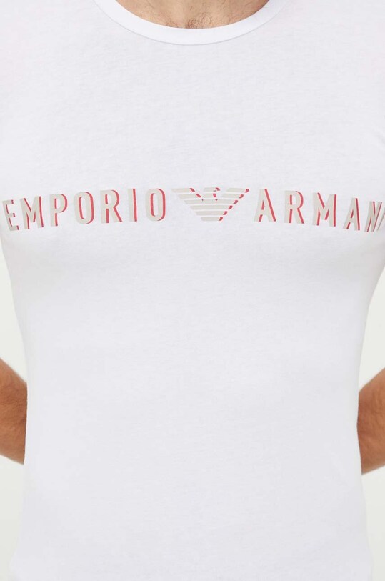 Футболка лаунж Emporio Armani Underwear белый 111035.4R516