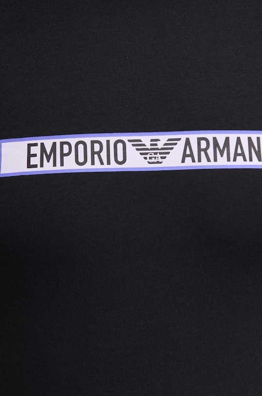 Emporio Armani Underwear t-shirt bawełniany lounge 111035.4R517 czarny