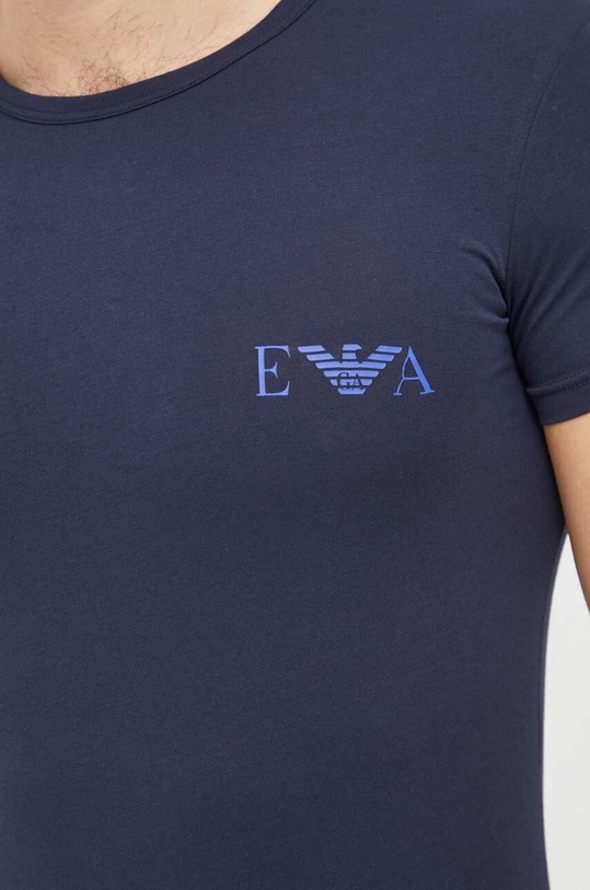 Tričko Emporio Armani Underwear 2-pack 111670.4R715 námořnická modř