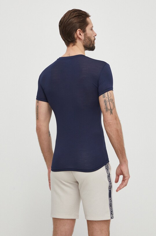 Одежда Футболка лаунж Emporio Armani Underwear 2 шт 111670.4R733 тёмно-синий