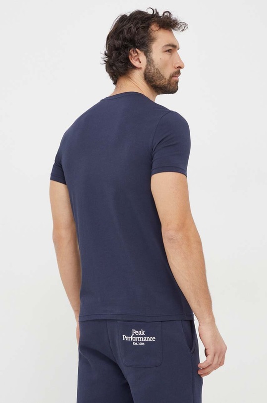 Odzież Emporio Armani Underwear t-shirt lounge 2-pack 111267.4R720 granatowy