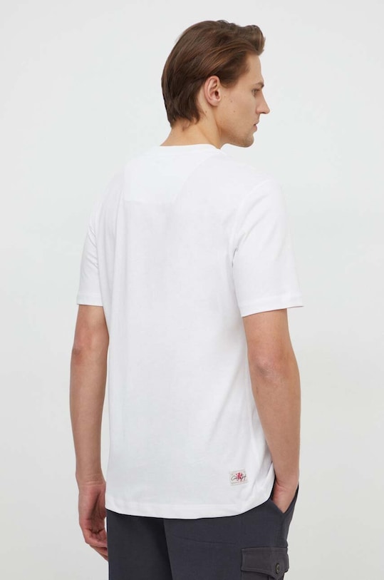 Îmbrăcăminte Aeronautica Militare tricou din bumbac TS2203J629 alb