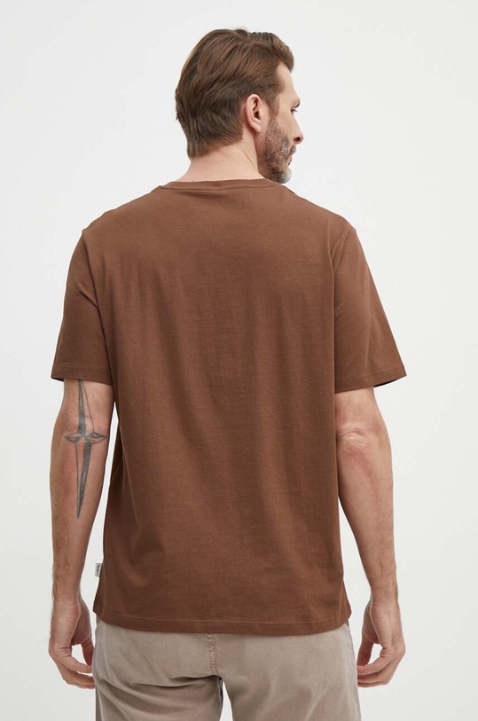 Odzież Pepe Jeans t-shirt CAMILLE PM509373 brązowy