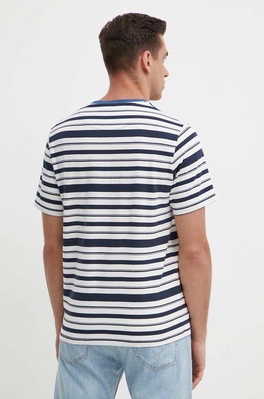 Pepe Jeans tricou din bumbac CABO PM509380 bleumarin SS24