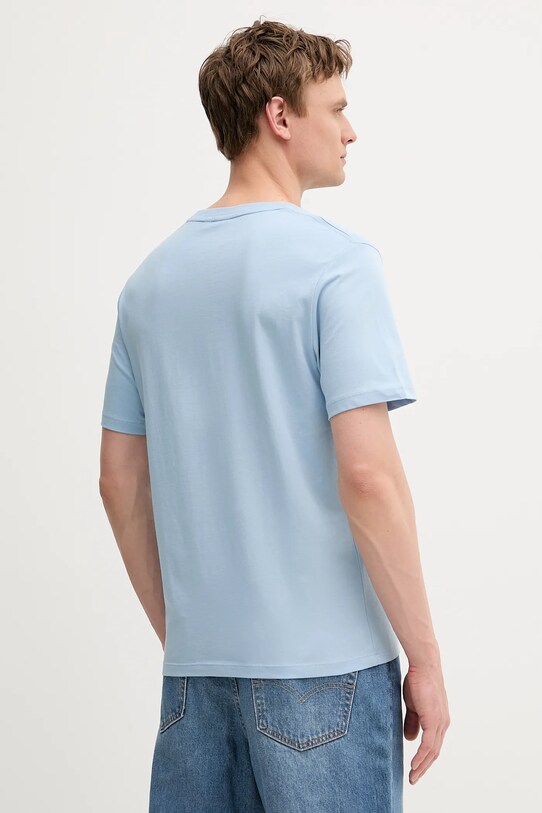 Îmbrăcăminte Pepe Jeans tricou din bumbac Clag PM509384 albastru