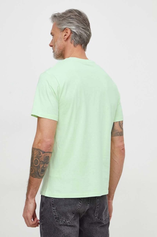 Odzież Pepe Jeans t-shirt bawełniany Clag PM509384 zielony