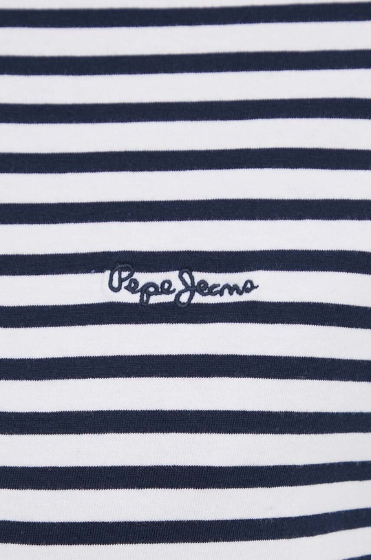 Pepe Jeans pamut póló PM509391 fehér