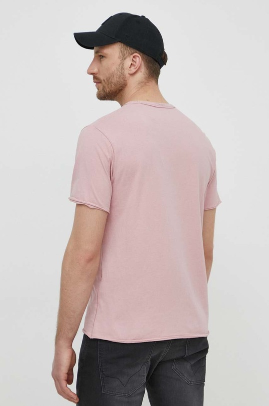 Odzież Pepe Jeans t-shirt bawełniany Single Carrinson PM509392 różowy